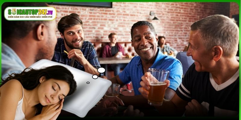 Chiêm bao đi uống nước cùng đồng nghiệp là điềm nhắc nhở